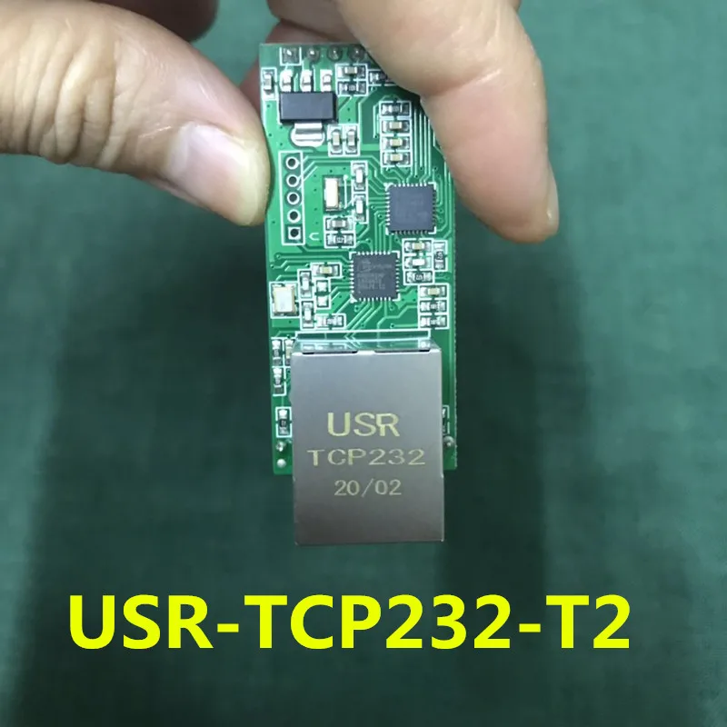 2 шт. USRIOT USR-TCP232-T2 маленький последовательный Ethernet конвертер модуль UART TTL для TCPIP с