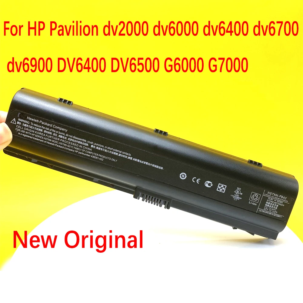 

New Original HSTNN-LB42 Laptop Battery For HP Pavilion dv2000 dv6000 dv6400 dv6700 dv6900 DV6400 DV6500 G6000 G7000 HSTNN-IB42