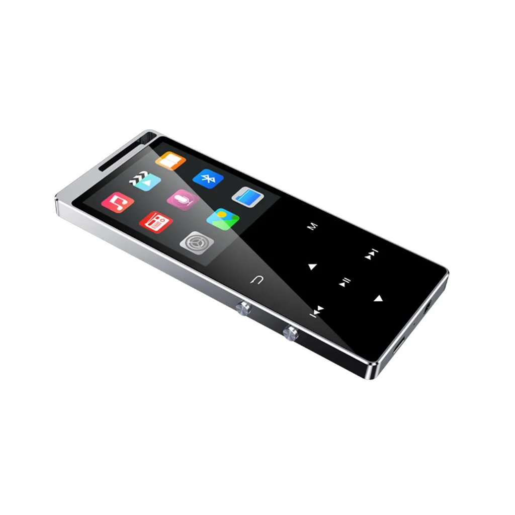 

K6 Bluetooth 5.0 MP4 player Built-in Speaker Multifunctional touch player with headphones 8GB 1.8 inch Contact screen