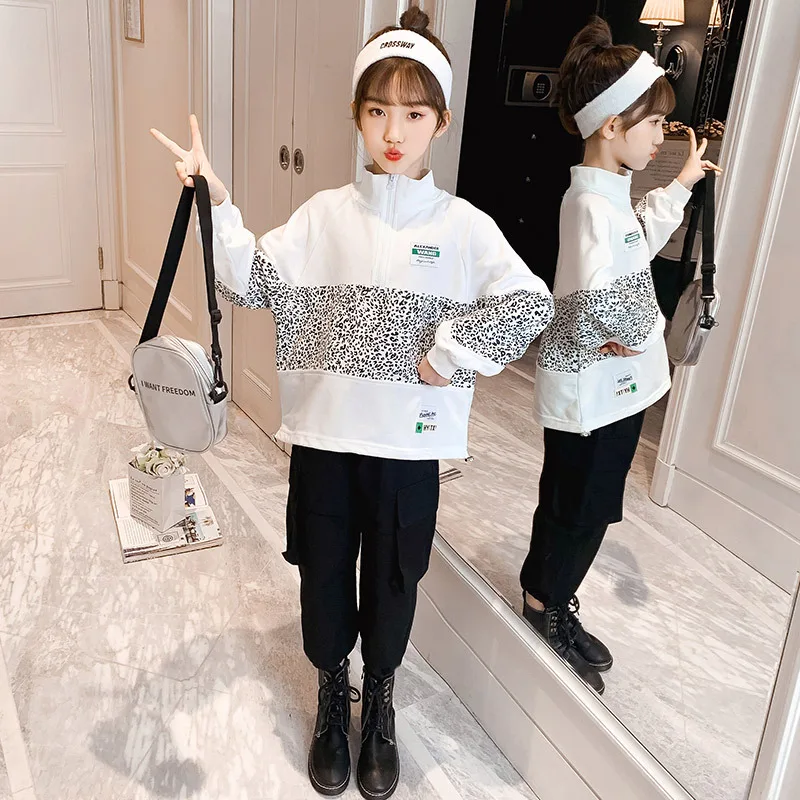 

Fashion Spring Autumn Baby Boys Girls Set Kids Sweatshirts +Pants Outfits Teenage Casual Tops Children Clothing Suit High Qualit