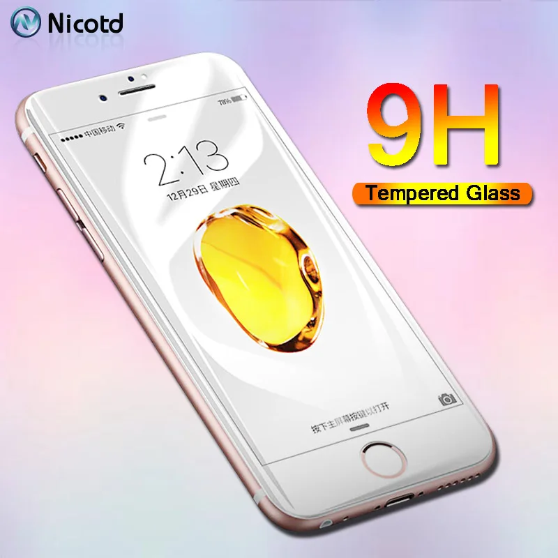 Закаленное стекло с полным покрытием для iPhone 6 6s Plus 7Plus XS MAX XR защитная пленка