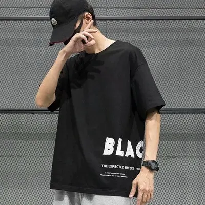 

T-shirt short-sleeved clothes men's cotton 2020 new cotton bottoming half-sleeved autumn clothes
