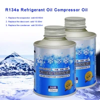 3pcs r134a refrigerant oil compressor oil for car truck bus automotive ac air conditioning system 70ml auto refrigerant oil