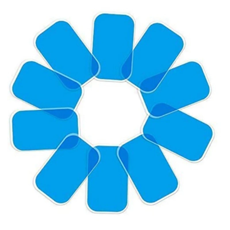 

50 шт. EMS гелевой накладкой, Гель электрода замена колодок, EMS абсорбент гелевой накладкой, мышц брюшного аксессуары для тренеров