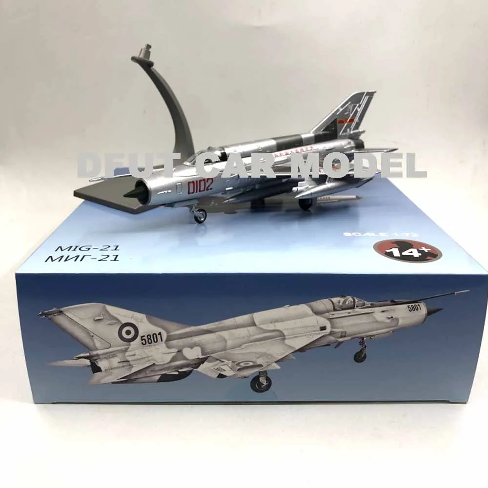 1/72 масштаб MIG-21 боец литой металлический самолет модель игрушка для коллекции оригинальная коробка
