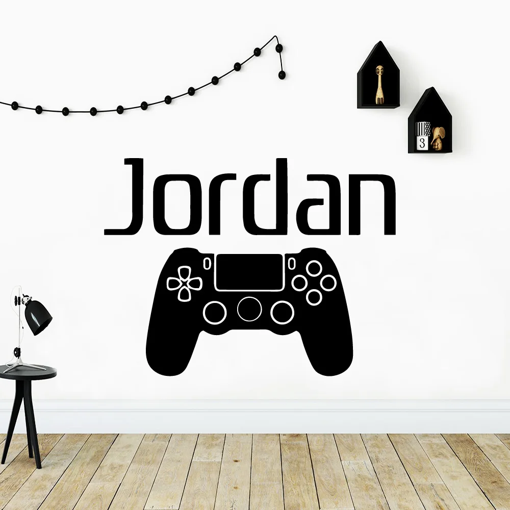 Мультяшные водонепроницаемые настенные наклейки Jordan домашний декор для детской