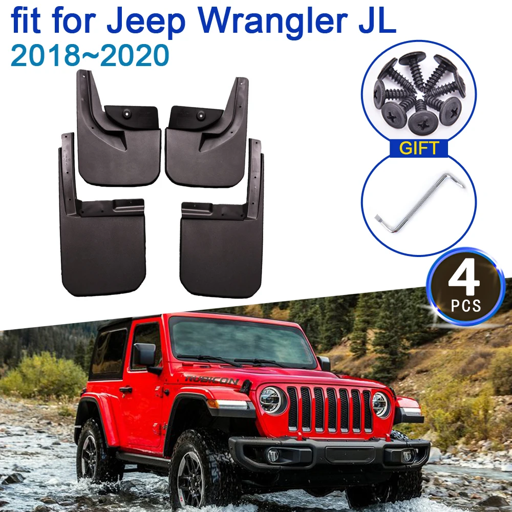 Автомобильный брызговик для Jeep Wrangler Sahara JL 2018 ~ 2020 аксессуары стайлинга новое
