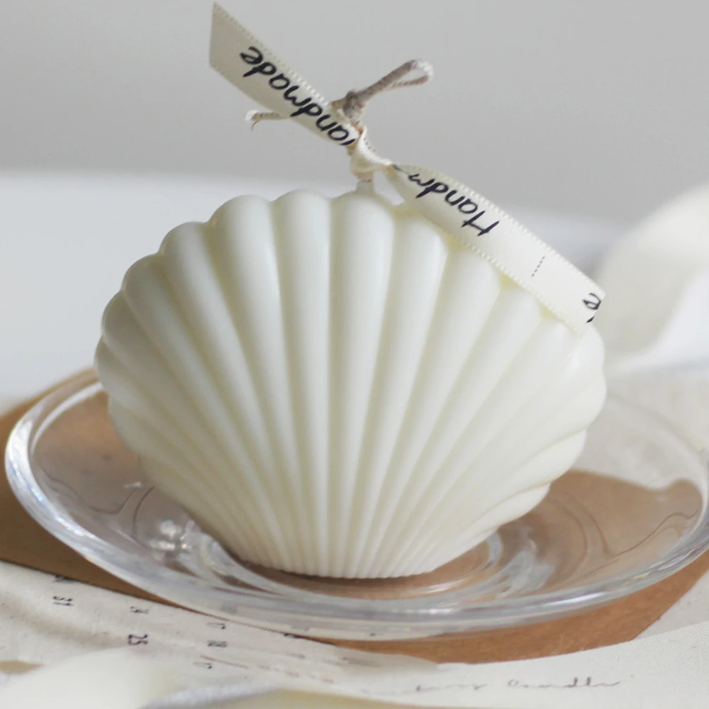 Силиконовая форма для свечей в форме жемчужной ракушки |