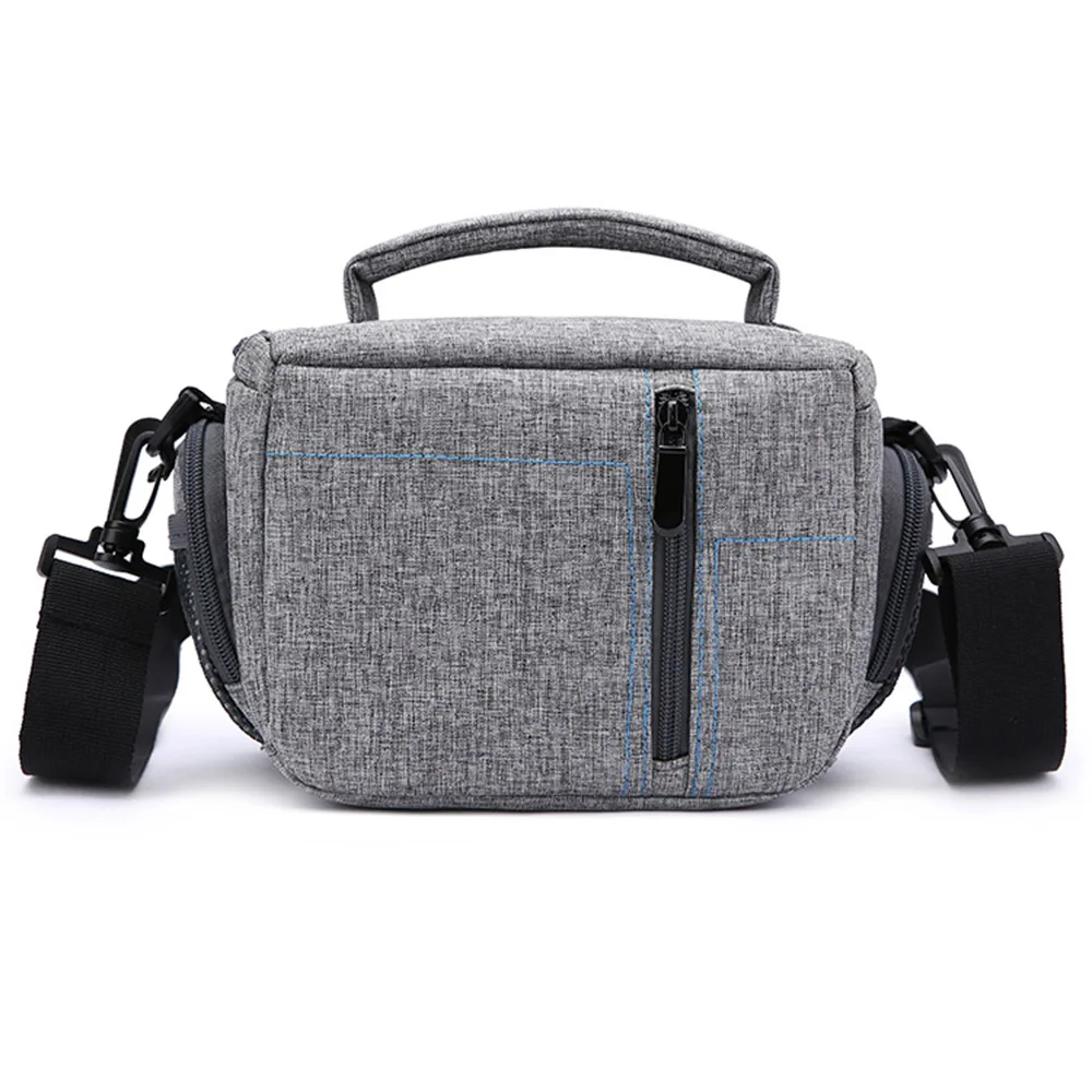Модный водонепроницаемый тканевый для камеры Сумка через плечо DSLR Sling камера сумка с дождевиком для Canon Nikon sony Panasonic Lumix Fuji