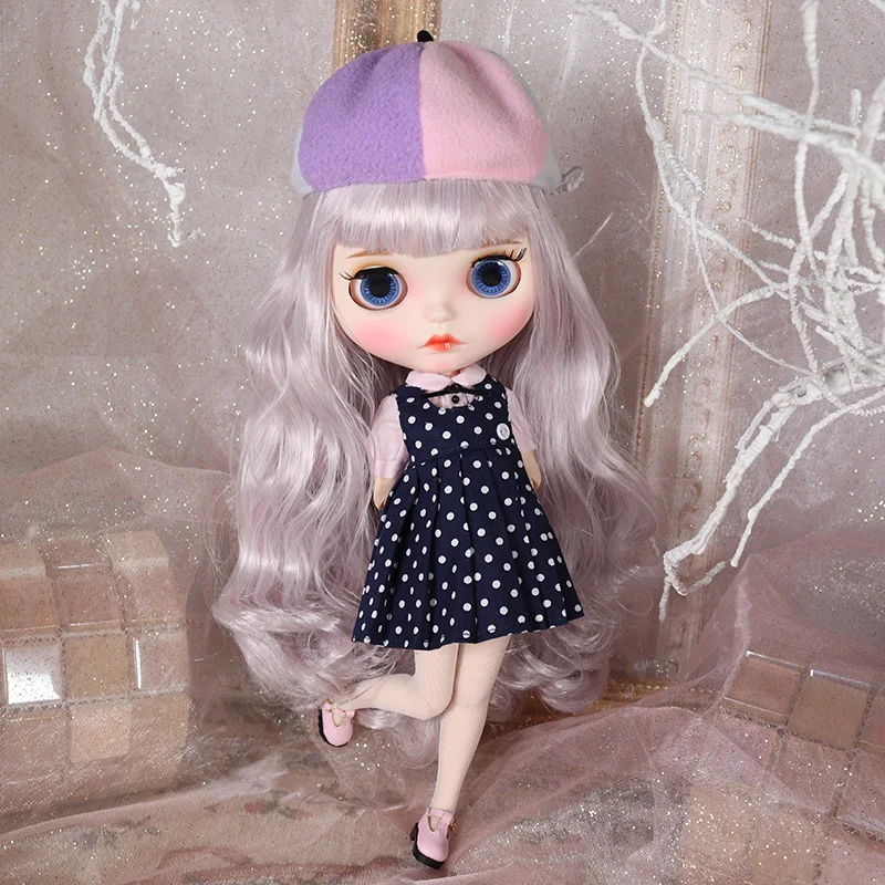 Кукла Blyth DollDBS ICY 1/6 30 см bjd волнистая украшенная одеждой Молодежный милый берет