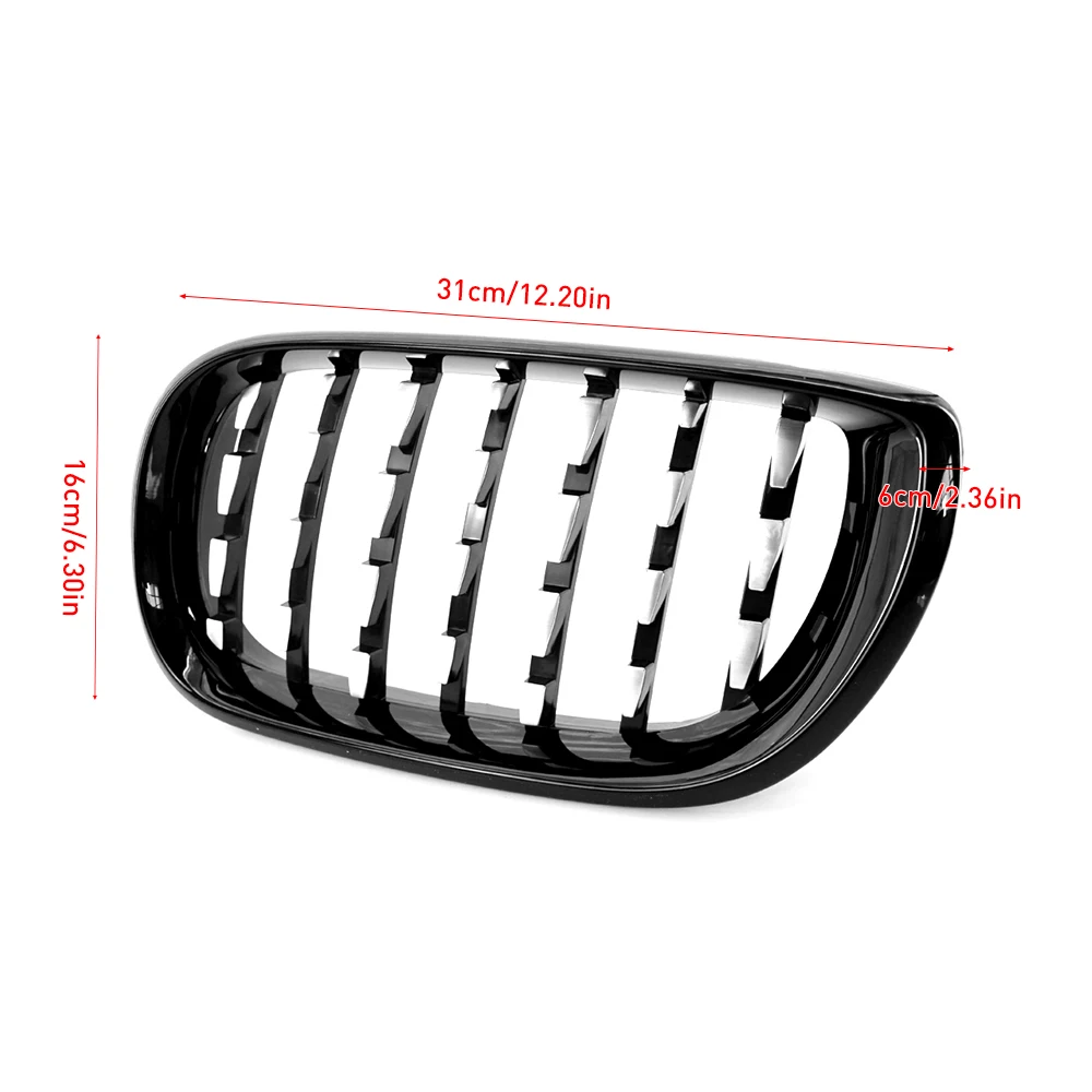 Передняя решетка для радиатора BMW E46 3 серии 320i 325i 330xi 325xi 2002 2005|Гоночные решетки| |