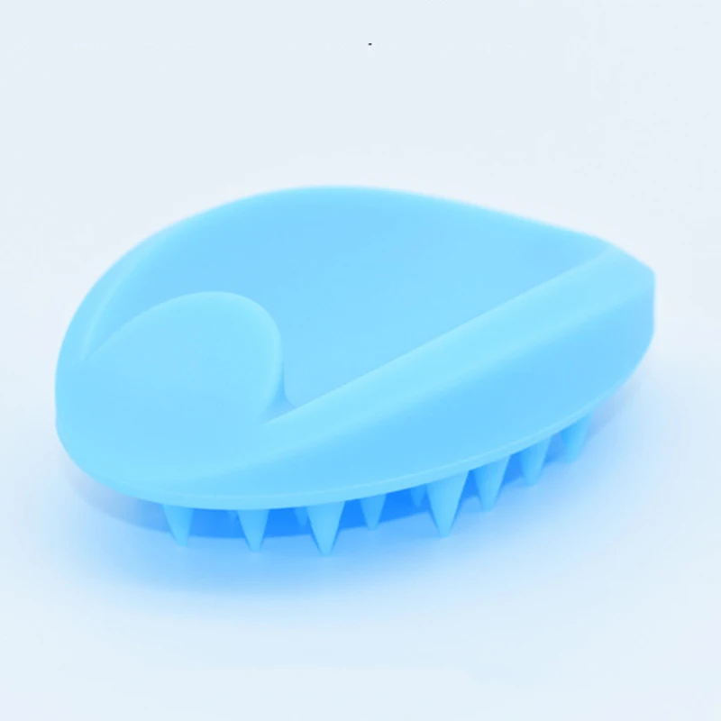 

Hot Pet Soft Silicone Brush Hair Cleaning Comb for Dog Cat Massage Comb Pet Supply 71*105mm VJ-Drop