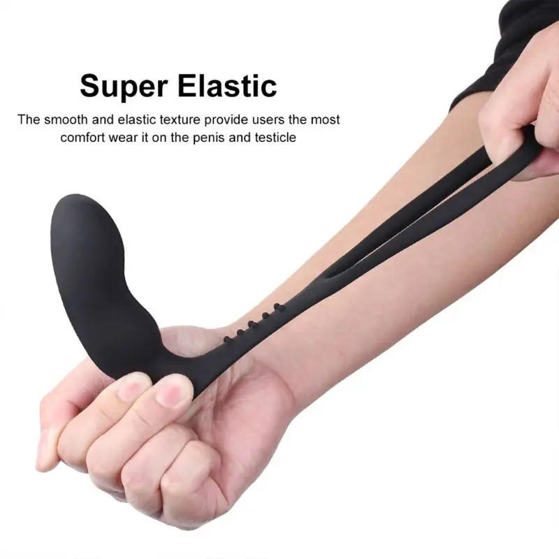 Silicone Prostate Massager Butt Plug Masturbation 16 Frequency Vibrator Sex Toy for Men Beginner |
