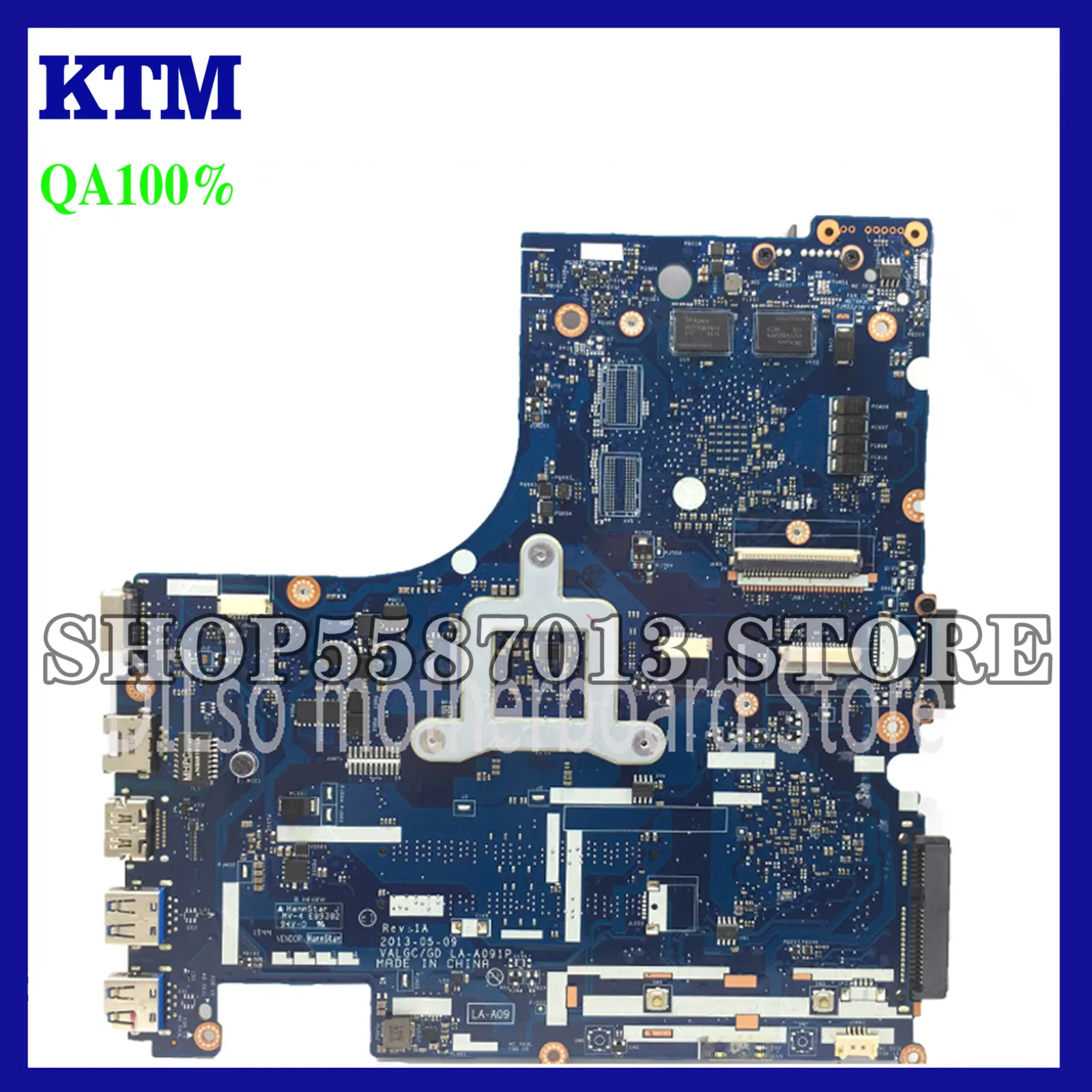 

KEFU VALGC/GD LA-A091P Motherboard For lenovo G405S Laptop Motherboard original Test Motherboard DDR3