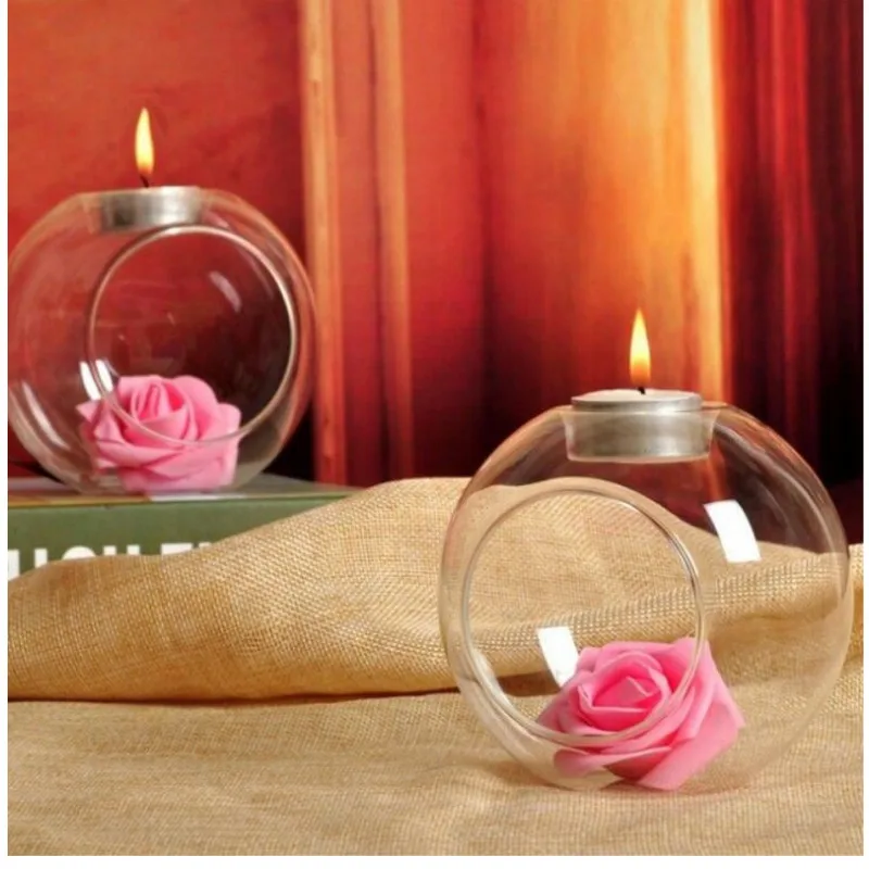 Романтический свадебный Декор для ужина хрустальный стеклянный подвесной