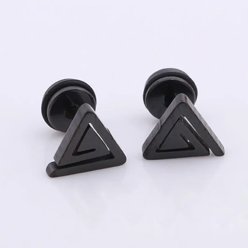 Серьги женские трехмерные из титана нежные гипоаллергенные небольшие свадебные