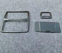 for mitsubishi delica 2020 2021 frontrear reading light lamp cover molding trim decoration frame inner accessories car styling
