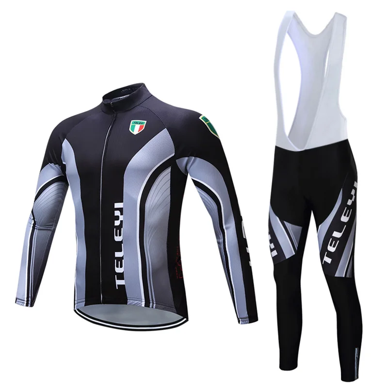 Jersey and Pants 20 Зимний термальный флис велосипедная одежда костюм для мужчин одежда для дорожного велосипеда комплект велосипедная ДЖЕРСИ НАБОРЫ Mtb форма костюм Skinsuit - Цвет: Jersey and Pants 20