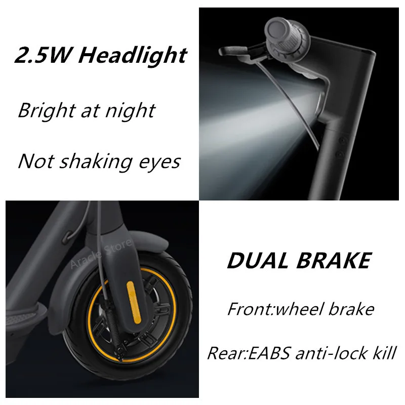 Новинка 2020 оригинальный складной умный электрический скутер Ninebot Max G30 10 Дюймов 30