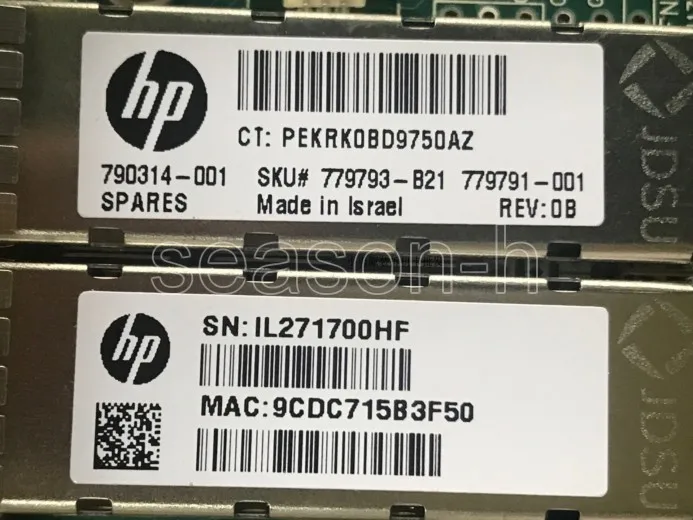 HP Ethernet 10Gb Dual Port 546SFP + адаптер 779791-001 MCX312B сетевой | Компьютеры и офис