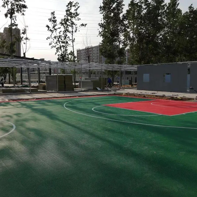 

Beable Outdoor PP Interlocking Sports Flooring Basketball Pickleball Baseball Multi-Sports Futsal Court For Kids Teenager