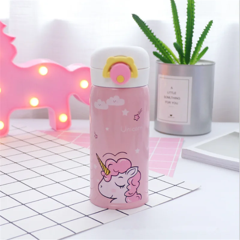 

500ml New Bottle Mug with Strainer Thermo Mug Thermos Cute Coffee Cup Stainles Steel Thermal Bottle Termos Travel bottle .L