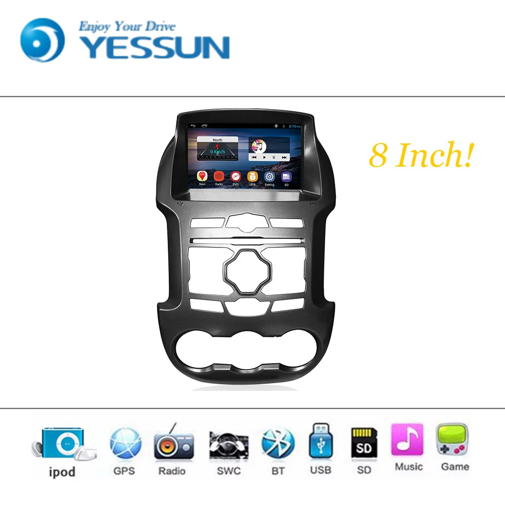 Автомобильный DVD плеер Android Wince система для Ford Ranger Авторадио автомобильное радио