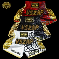 vszap 2021 lotus mma shorts boxing trunks muay thai short mma boxing pants men women muay thai mma pants thai boxing kickboxing