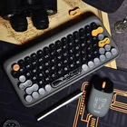 Lofree Dot Bluetooth Двухрежимная Беспроводная клавиатура для Windows Mac Android iOS 79 клавиш 2,4 ГГц Высокое качество Совместимость с несколькими системами