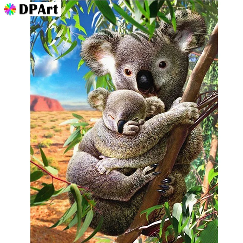 Алмазная живопись 5D Full Square/Round Drill Koala Daimond стразы вышивка крестиком мозаика