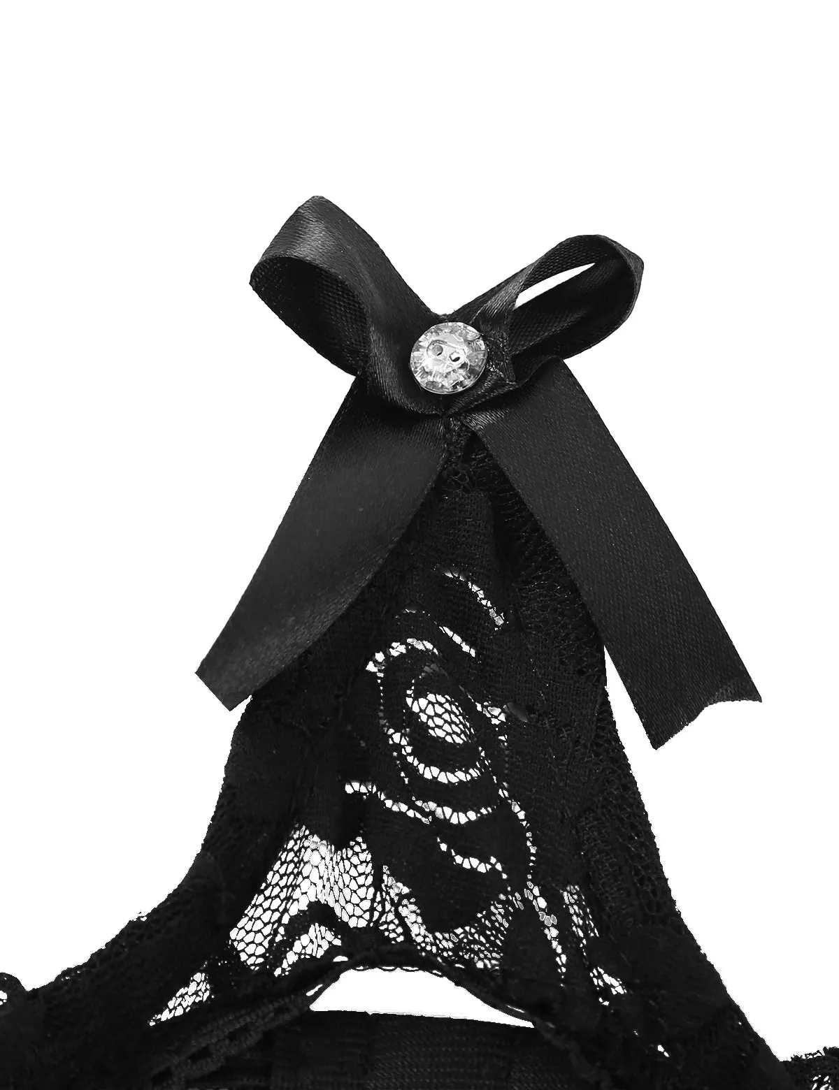 Комплект женского кружевного нижнего белья из 2 предметов | Тематическая одежда и