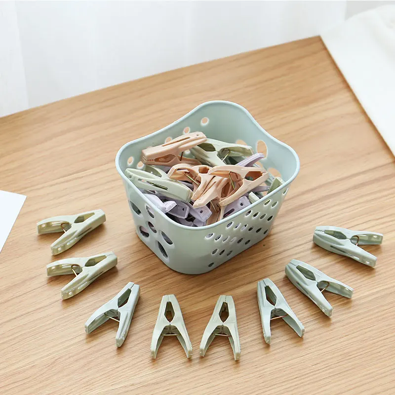 

30 шт., небольшие зажимы для белья, с органайзером для хранения