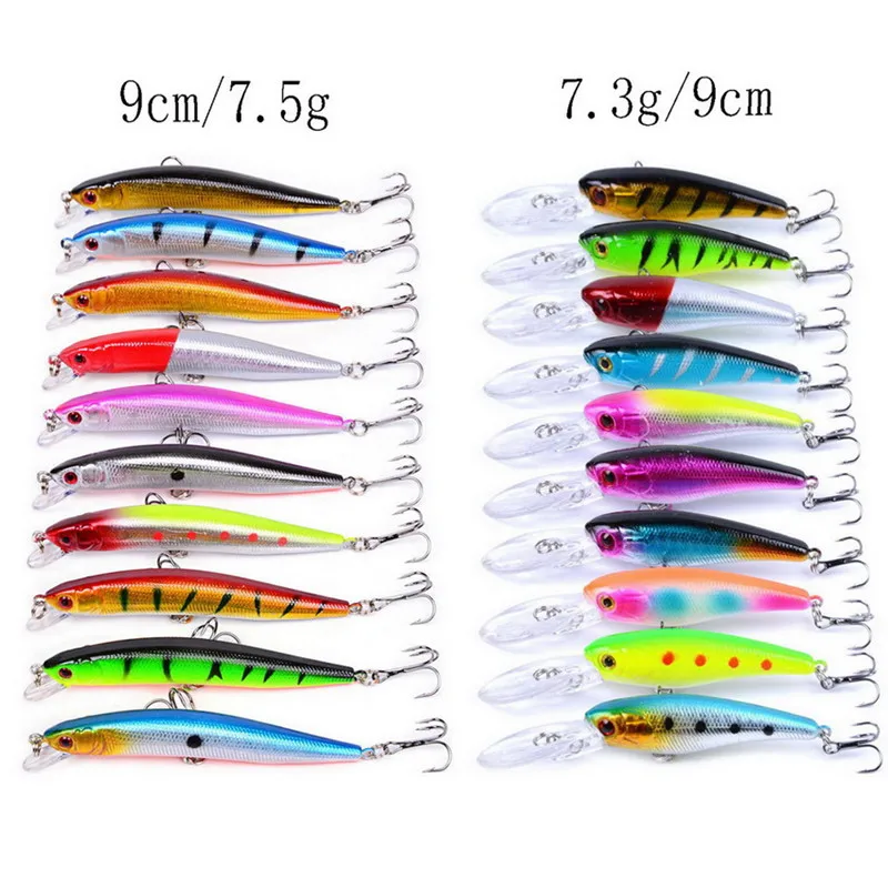 20PCS ZH0012 10-141 шт./лот смешанные рыболовные приманки набор ложка, мягкие приманки для рыбалки приманки комплект Поппер блесна искусственная приманка комплект - Цвет: 20PCS ZH0012