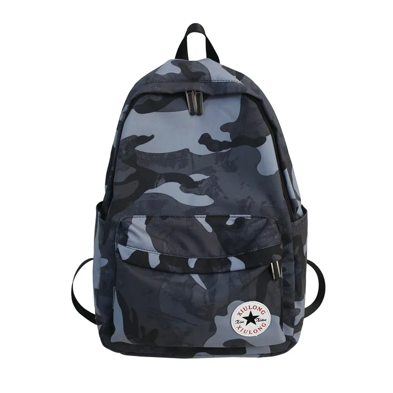 

17 Inch Camouflage Printing Cool Men's & Women's Backpack Strap Ajustable Perfect Travel Schoolbags for College Students
