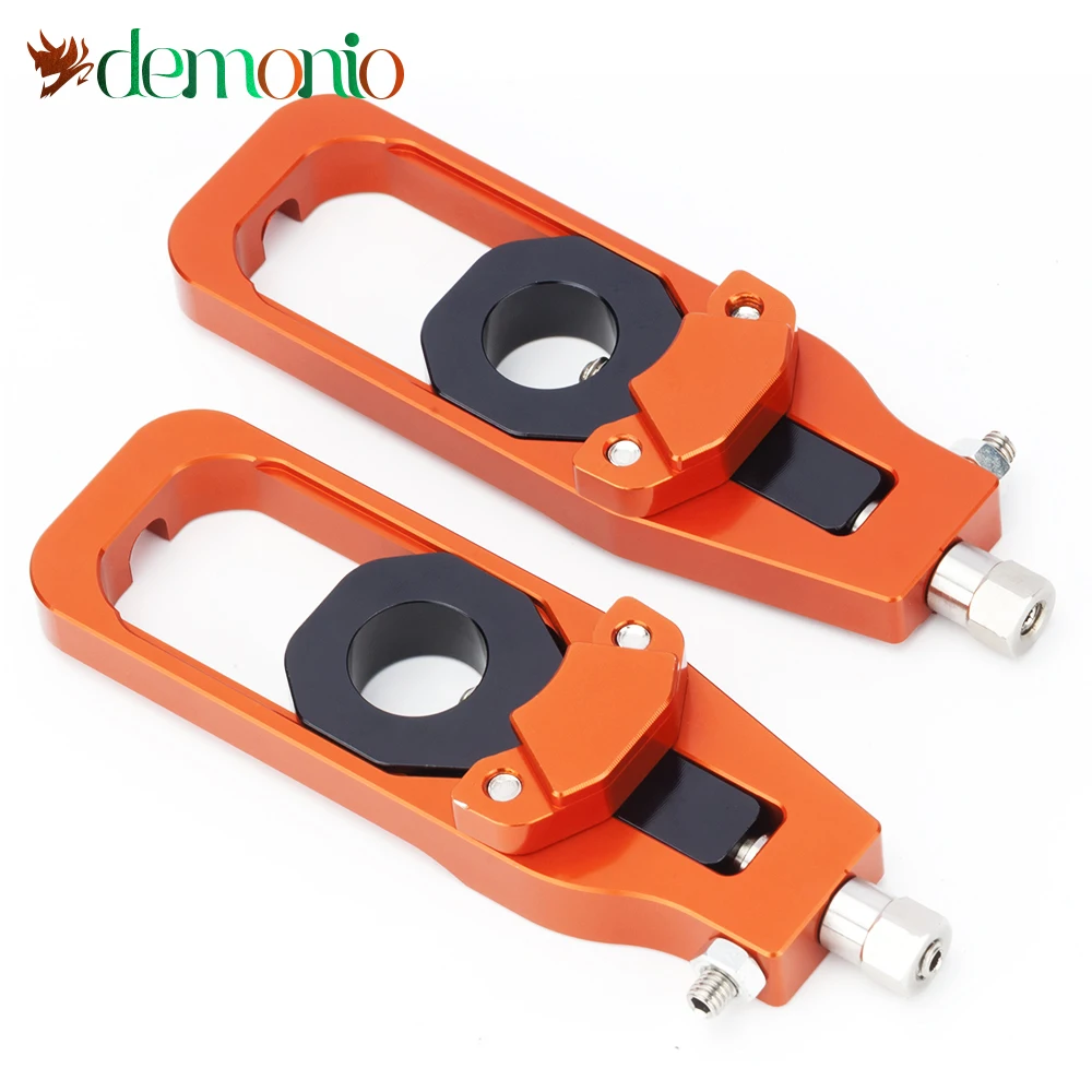 Мотоциклетные CNC алюминиевые задние оси цепи регуляторы натяжители катушка для