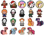 Симпатичные Подвески для обуви, Кроксы, собака, обувь, аксессуары, дизайнерские интересные персонажи, украшение для женщин, Детская Вечеринка