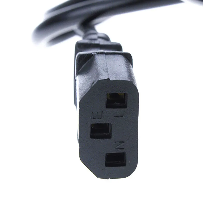 Чайник C13 IEC 1 5 м футов Европейский 2-контактный круглый удлинитель переменного