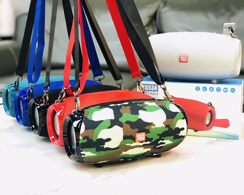 Портативная Bluetooth колонка беспроводной сабвуфер водонепроницаемый уличный