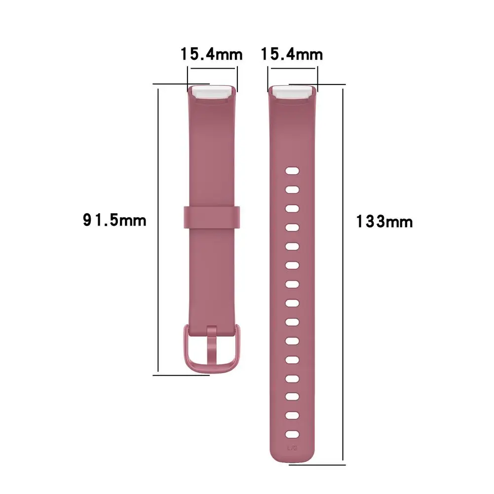 

ForFitbit Luxe Silicone Band Replacement Wrist Strap Accessories ForFitbit Luxe Smart Watch Wristband Drop Shipping Wholesale