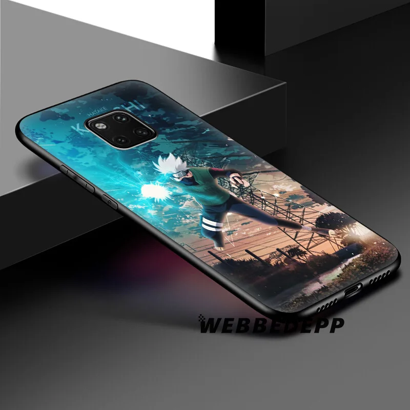 Какаши Хатаке Наруто мягкий чехол для huawei mate 30 P20 P30 P Smart Z Plus Lite Pro 2018 2019 Honor View 20 9X |