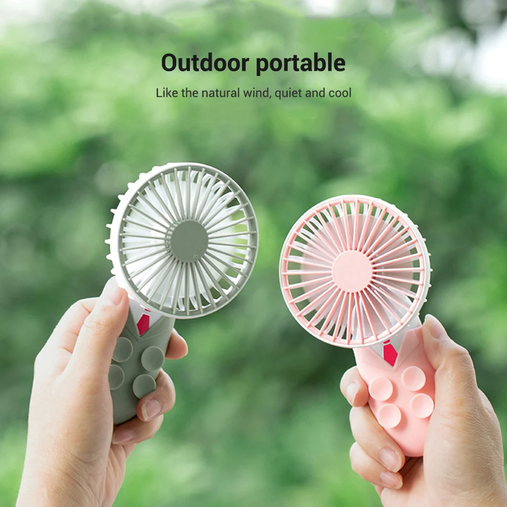 

Mini USB Fan Handheld Suction Up Wear Mobile Phone Cooling Fan for Office Hoom Household Gaming Travelling LXY9