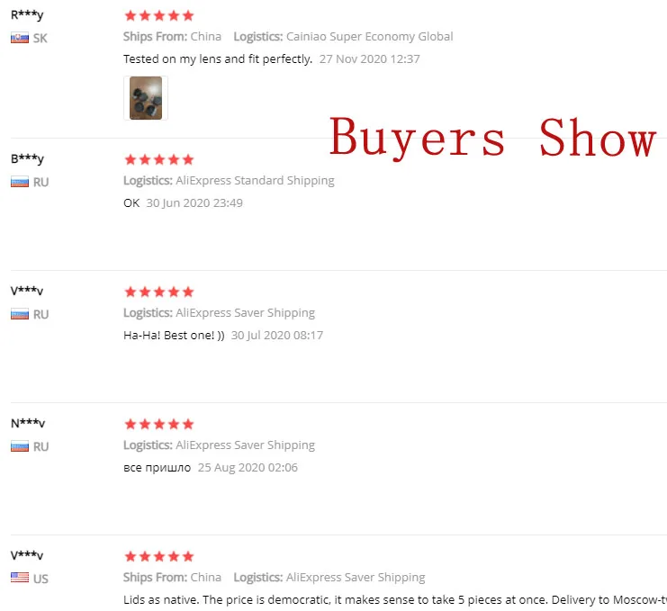 5 шт. задняя крышка для объектива Кепки чехол с защитой от царапин защита пыли