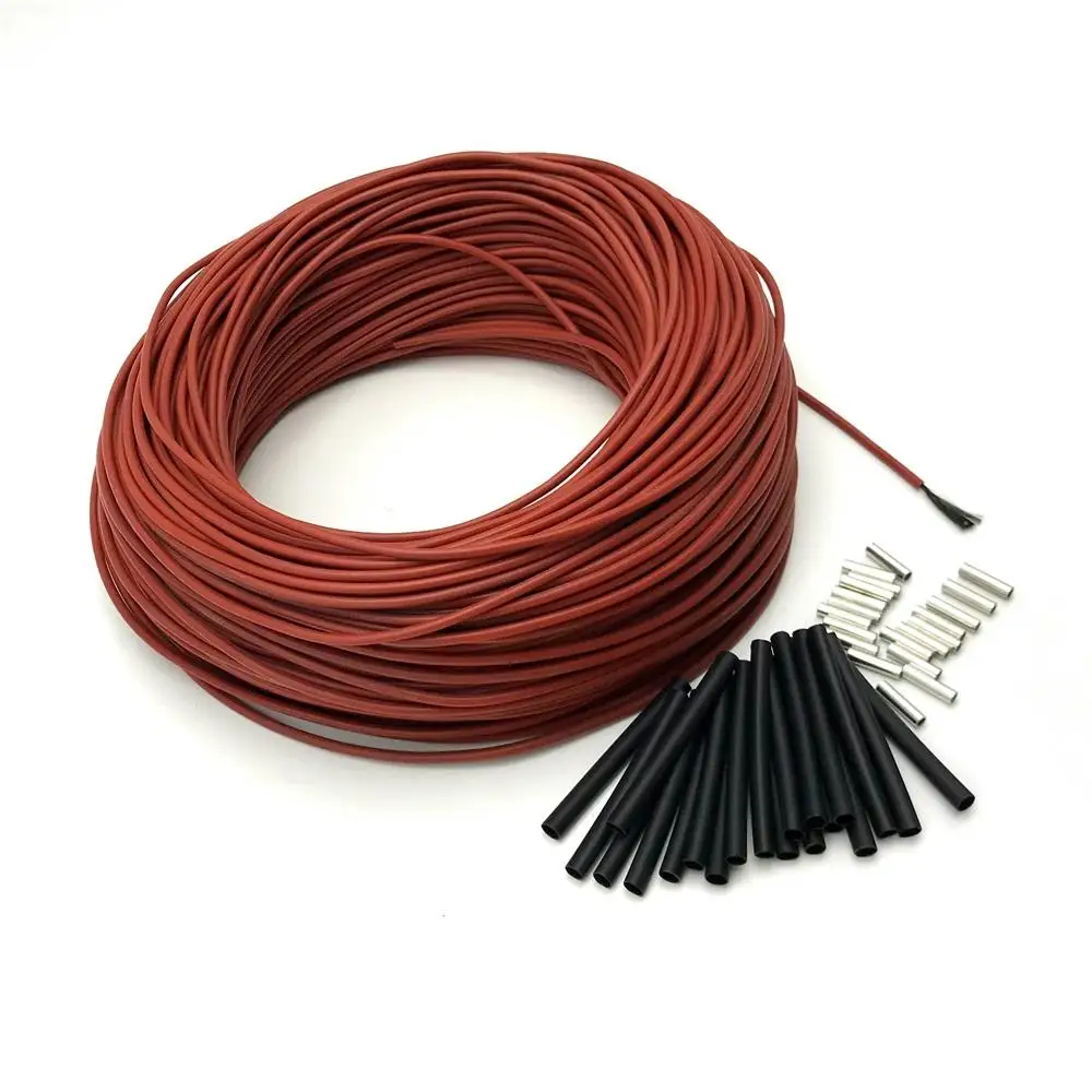 

Low Cost Carbon Warm Floor Cable Carbon Fiber Heating Wire Electric Hotline New Infrared Heating Cable