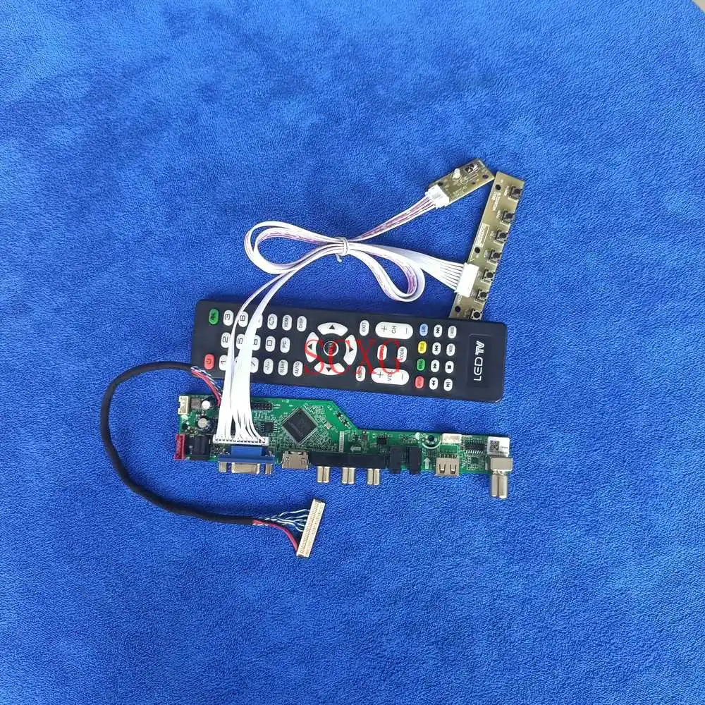 

Светодиодный комплект подходит CLAA102NA0BCW/CLAA102NA0DCW/CLAA102NA2CCN, совместимому с HDMI VGA USB AV 1024*600 аналоговый LVDS 30-контактный Дисплей управляющая плата