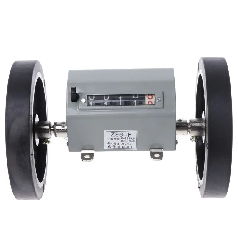 

Z96-F Mechanical Length Distance Meter Counter Double Rolling Wheel 0-9999.9m 37MB