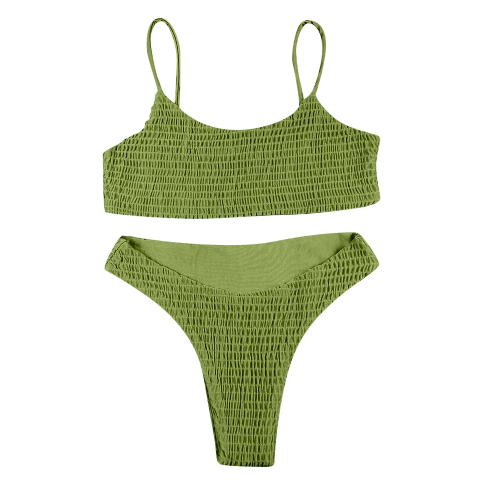 

Bikinis 2021 Mujer Swimwear Women Swimsuit Ladies Bikini Push-up Padded Bra Bandage Bikini Set Sexy Biquini Women'S Bathing Suit