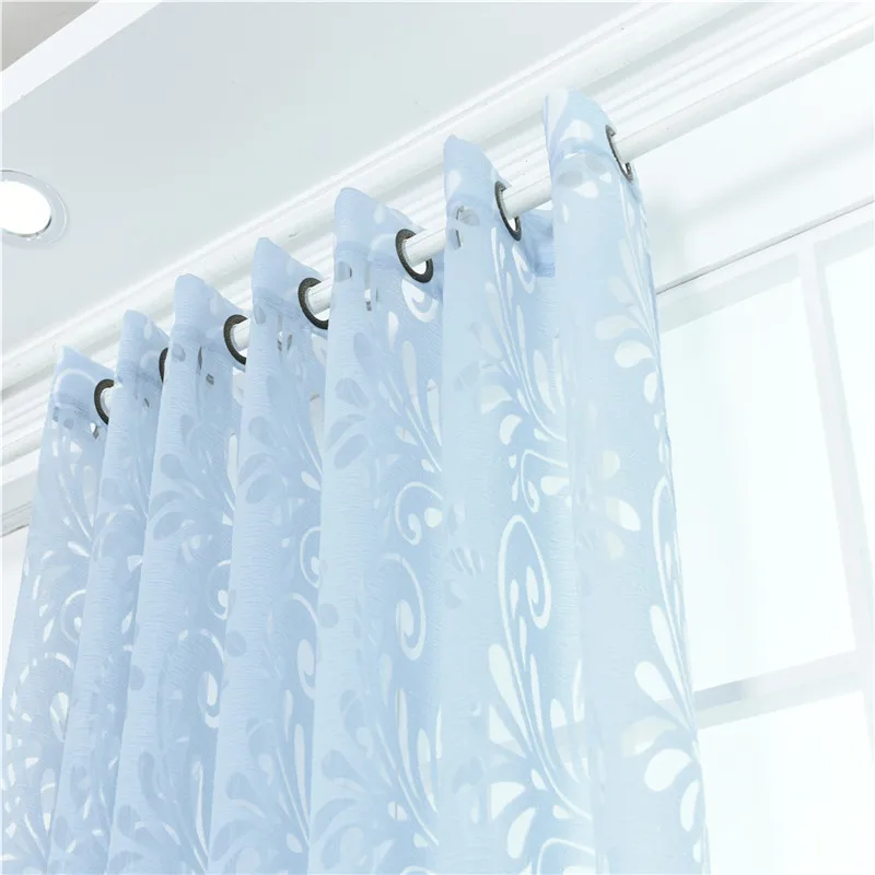 Горячая Распродажа простая занавеска в форме цветка с пузырьками хвостом