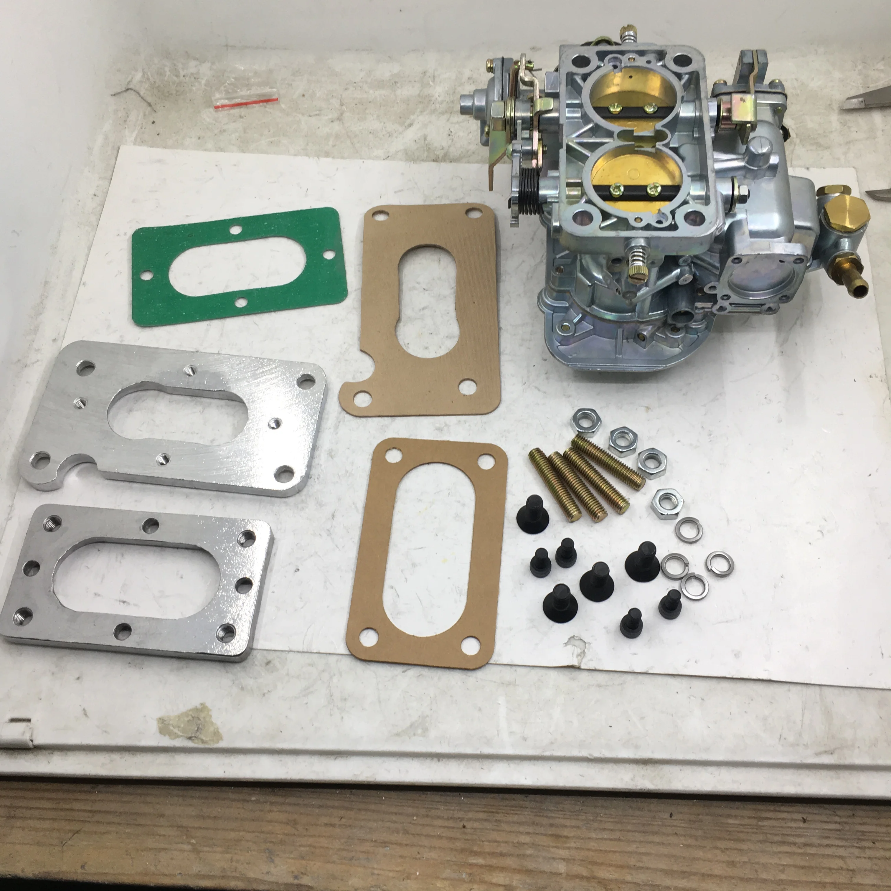 SherryBerg fajs EMPI Weber Carburetor Adapter plate for Mazda B2000 B2200 adpater+ 38x38 38mm dges dgas dgs carburettor carb | Автомобили