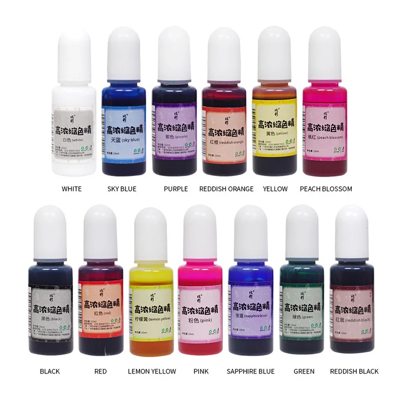 10 мл пигмент из эпоксидной смолы Высококонцентрированный жидкокристаллический
