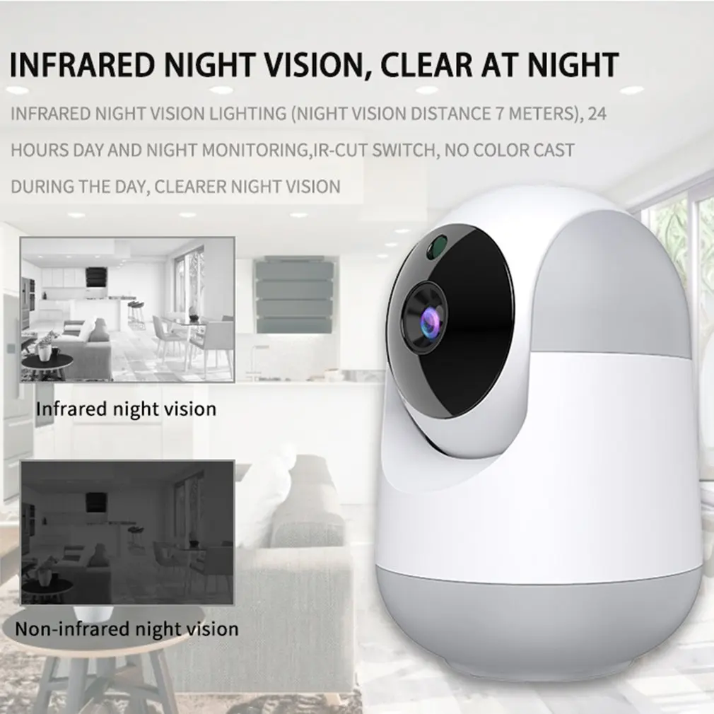 

WiFi Camera Wireless Indoor Wireless Security Home CCTV Surveillance Camera Baby Monitor Mobile Phone Remote